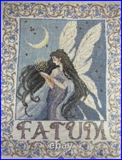 Passione Ricamo Fatum The Fairy Of Destiny Counted Cross Stitch Kit Started