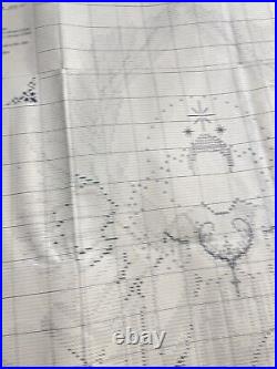 Peace Angel Cross Stitch Lavender & Lace UNFINISHED almost done supplies in kit