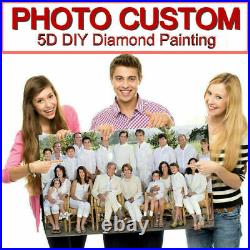 Personalized Photo Custom Diamond Painting Arts 5D DIY Full Round/Square Drill