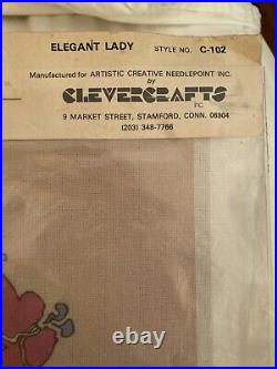 Peter Max Crewel Kit Elegant Lady NOS Sealed Cosmic Rare Hippie Woodstock