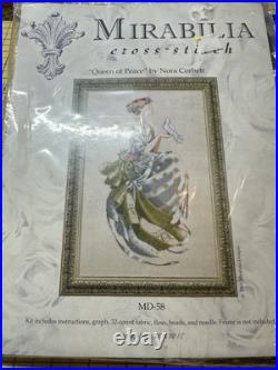 Queen of Peace, Mirabilla, unopened, Full Kitted with Linen, Floss & Beads