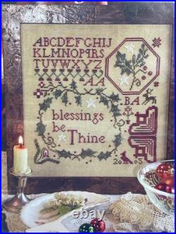 RARE BLACKBIRD DESIGNS Counted Cross Stitch KIT BLESSINGS BE THINE 8.25 x 8.25 RARE BLACKBIRD DESIGNS Counted Cross Stitch KIT BLESSINGS BE THINE 8.25 x 8.25