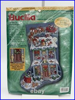 RARE BUCILLA Twas the Night Before Christmas Stocking KIT #84099- NewithSealed