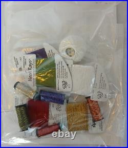 RARE David McCaskill Table Top Christmas Cube Musical Needlepoint Complete KIT