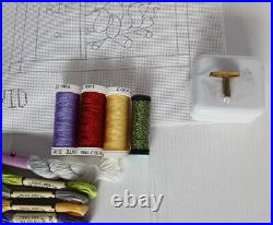 RARE David McCaskill Table Top Halloween Cube Music Box Needlepoint Complete KIT RARE David McCaskill Table Top Halloween Cube Music Box Needlepoint Complete KIT