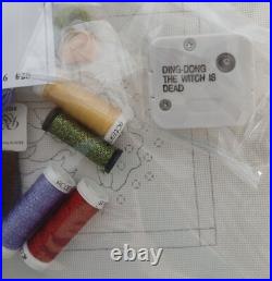 RARE David McCaskill Table Top Halloween Cube Music Box Needlepoint Complete KIT RARE David McCaskill Table Top Halloween Cube Music Box Needlepoint Complete KIT