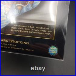 RARE Dimensions GOLD 8753 VICTORIAN BEARS Christmas Stocking Kit NEW SEALED NOS