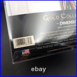 RARE Dimensions GOLD 8753 VICTORIAN BEARS Christmas Stocking Kit NEW SEALED NOS