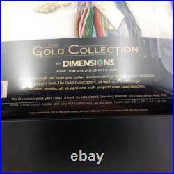 RARE Dimensions GOLD 8753 VICTORIAN BEARS Christmas Stocking Kit NEW SEALED NOS
