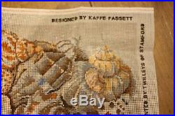 RARE EHRMAN Kaffe Fassett SHELLS ON SAND NEEDLEPOINT TAPESTRY KIT VINTAGE