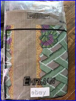 RARE Ehrman Tapestry Kaffe Fassett VEGETABLE RUG Needlepoint Kit