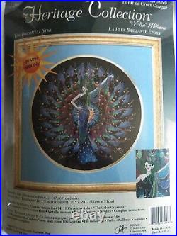 RARE Elsa Williams The Brightest Star counted cross stitch kit sealed