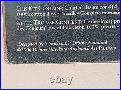 RARE Needle Treasures Counted Cross Stitch Kit 2006 NEW SEALED 04714 Cats 10x14