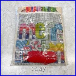 RARE Vintage 1978 Sunset Needlepoint Kit Merry Christmas # 6070