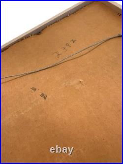 RARE Vintage Dimensions Oceans Bounty Needlepoint Framed