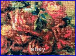 RIOLIS Counted Cross Stitch Kit 1402 Bouquet of Roses after P. A. Renoir