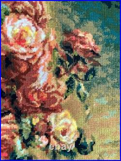 RIOLIS Counted Cross Stitch Kit 1402 Bouquet of Roses after P. A. Renoir