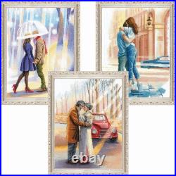 RIOLIS Love Story Trio, Set of 3 Counted Cross-Stitch Kit RIOLIS Love Story Trio, Set of 3 Counted Cross-Stitch Kit