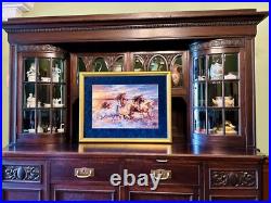 RIOLIS PREMIUM Counted Cross Stitch Kit 100/038 In the Sunset- Horses & Water