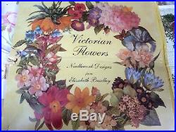 Rare 1988 Victorian Flowers Summer Tapestry Needlework Kit Elizabeth Bradley