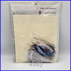 Rare Bucilla Plaid Counted Cross Stitch Kit Toile Romance #43362 USA 2004