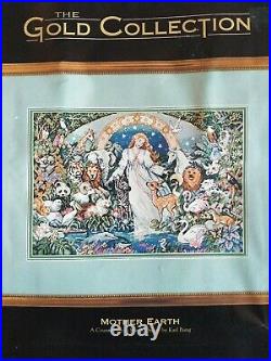 Rare Dimensions Gold Collection Mother Earth Counted Cross Stitch Kit SEALED
