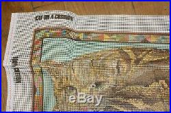 Rare Ehrman Kaffe Fassett Carpet Cat Tapestry Needlepoint Kit Retired