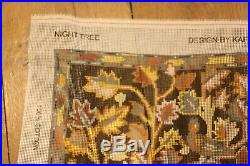 Rare Ehrman Kaffe Fassett Night Tree Needlepoint Tapestry Kit Retired Vintage