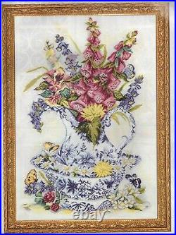 Rare Elizabeth de Lisle Wildflowers Floral Splendour Splendor Cross Stitch Kit