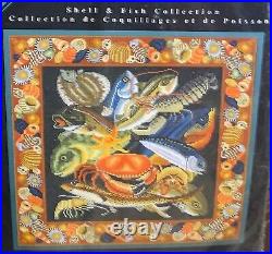 Rare Janlynn Platinum Collection Cross Stitch KitShell & Fish #106-33New