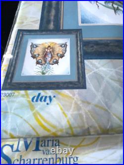 Rare Maria Van Scharrenburg Day And Night Cross Stitch Kits 23007 23008 New