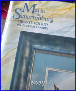 Rare Maria Van Scharrenburg Day And Night Cross Stitch Kits 23007 23008 New