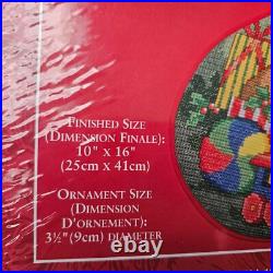 Ready for Christmas Stocking Santa Claus Counted Cross Stitch Kit Toys Sealed