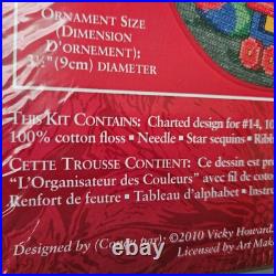 Ready for Christmas Stocking Santa Claus Counted Cross Stitch Kit Toys Sealed