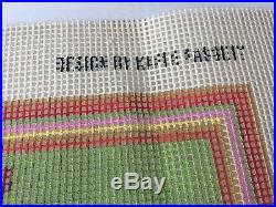 Retired 1995 Ehrman Kaffe Fasset Tulip Flower Tapestry Needlepoint Kit