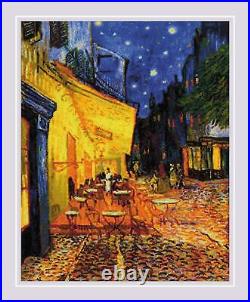 Riolis Counted Cross Stitch Kit Cafe Terrace at Night after V. Van Gogh's Pai