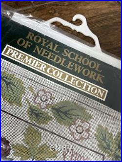 Royal School of Needlework Embroidery Floral Tapestry KIT 1631T 36X36 cm Design
