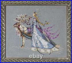 SALE! Complete Xstitch Kit MD143 The Snow Queen by Mirabilia