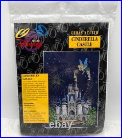 SEALED Art of Disney Cinderella Castle Walt Disney World Cross Stitch Kit