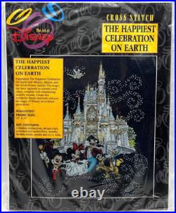 SEALED Art of Disney The Happiest Celebration On Earth Cross Stitch Kit SEALED Art of Disney The Happiest Celebration On Earth Cross Stitch Kit