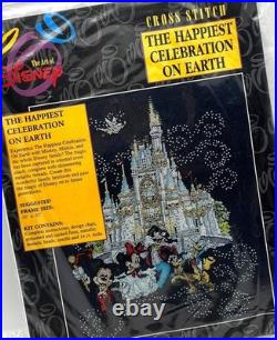 SEALED Art of Disney The Happiest Celebration On Earth Cross Stitch Kit SEALED Art of Disney The Happiest Celebration On Earth Cross Stitch Kit