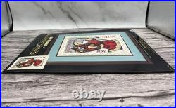 SEALED Dimensions Gold Collection Santa Stamp Cross Stitch Kit Donna Race