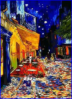 SEG de Paris Tapestry/Needlepoint Kit Terrace Cafe after V. Van-Gogh