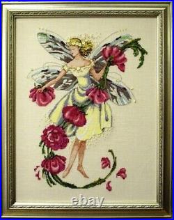 Sale! Complete Xstitch Kit with AIDA November Topaz Fairie MD96 by Mirabilia