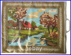 Scandinavian Vintage Cross Stitch Kit Landscape Denmark Country Farm Estate Scandinavian Vintage Cross Stitch Kit Landscape Denmark Country Farm Estate