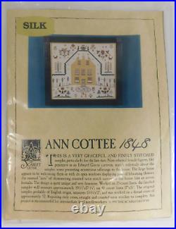Scarlet Letter Cross Stitch Kit Ann Cottee 1848 (with silk floss) 1997 RARE SEALED