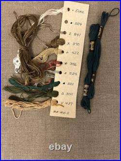 Schoolroom Samplings Long Cross Stitch Kit Martha Sophia Hopping Sampler