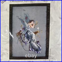Sealed Complete Mirabilia Cross Stitch Kit A MIDSUMMER NIGHT's FAIRY MD30
