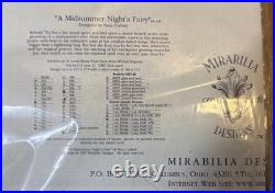 Sealed Complete Mirabilia Cross Stitch Kit A MIDSUMMER NIGHT's FAIRY MD30