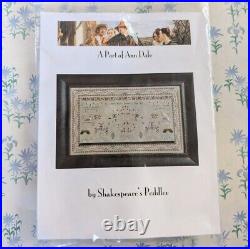 Shakespeare's Peddler A Part of Ann Dale Cross Stitch Kit NEW Folklore Primitive Shakespeare's Peddler A Part of Ann Dale Cross Stitch Kit NEW Folklore Primitive